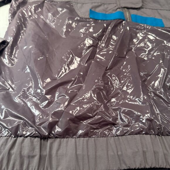 Original Ashley 26 International Hooded Windbreaker Women Utility Zip Drawstring - Picture 4 of 16